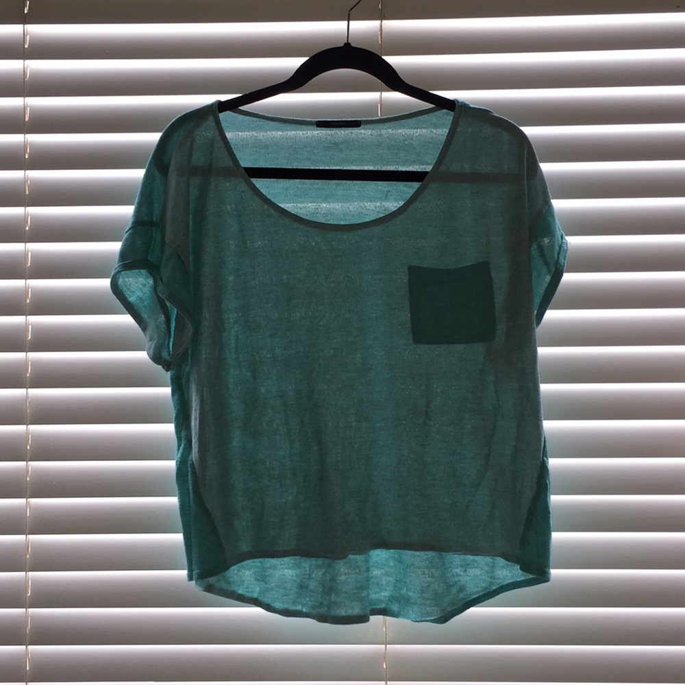 Blue top!